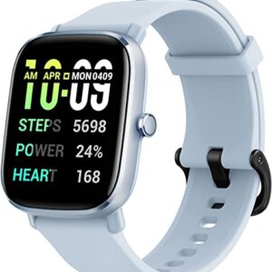 Amazfit Smartwatch GTS 2 Mini Fitness Uhr 1.55 Zoll AMOLED Display, GPS Aktivitätstracker, Alexa, 5 ATM, Überwachung der Herzfrequenz, SpO2 für…