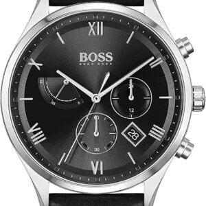 BOSS Herren Chronograph Quarz Armbanduhr Gallant
