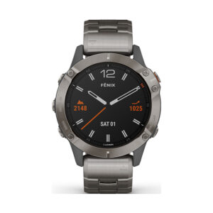 Garmin Smartwatch Fenix 6 Sapphire Titanium 010-02158-23