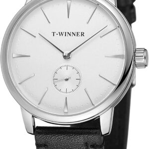 Herren Armbanduhr Automatisch Mechanisch Herrenuhren Lederband Steampunk Vintage Handaufzug Klassisch Armbanduhr