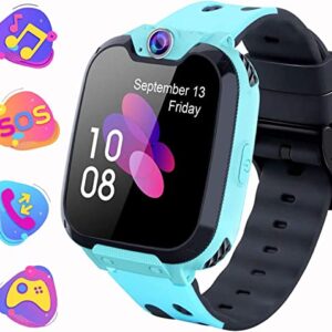 Kinder Smartwatch, Kind Uhr Telefon mit Zwei Wege Gespräch MP3 Kamera Rechner Rekorder und SOS Uhr für 3-15 Jahre alt Jungen Mädchen Geburtstags…