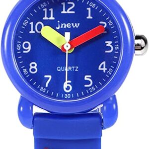 Kinder Uhr,Armbanduhr für Kinder Jungen und Mädchen,30M wasserdichte Analog Quarzuhr, 3D Cute Cartoon Uhr, Digitale Kinderuhr, Teaching Handgelenk…