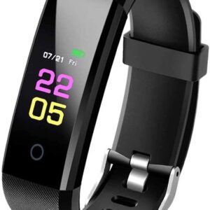 Smartwatch für Damen und Herren, Smart-Armband, IP67 wasserdicht, Smartwatch, Fitness-Tracker, Schrittzähler