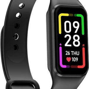 Blackview Smartwatch Herren Damen, Wasserdicht Fitnessuhr 1,47 Zoll Farbdisplay, Fitness Tracker mit Schrittzähler Schlafmonitor Herzfrequenz, Sportuhr mit 24 Sportmodi Smart…