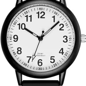 CIVO Damen Uhren Wasserdicht Minimalistisch Armbanduhr Damen Uhr Teenager Gummi Analog Quarz Damenuhr Mode Kleid Elegant Beiläufig Designer Quarzuhr Business für Damen Frauen…