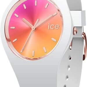 Ice-Watch – ICE sunset California – Weiße DamenUhr mit Silikonarmband