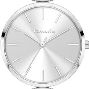 Tamaris Damen Analog Quarz Uhr mit Edelstahl Armband