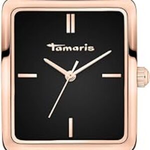 Tamaris Damen Analog Quarz Uhr mit Silikon Armband