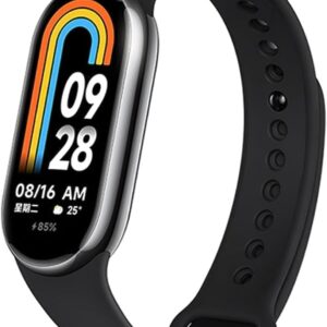 Xiaomi Mi Smart Band 8 Fitness-Tracker & Aktivitäts-Tracker (AMOLED-Display, SpO2 Tracking, Schlafüberwachung, Herzfrequenzmessung, Benachrichtigungen, Schrittzähler, 5ATM…