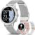 AIMIUVEI Smartwatch Damen mit Telefonfunktion, 1.32″ HD Voll Touchscreen Fitness Tracker mit Menstruationszyklus 24/7 Pulsuhr Schlafmonitor SpO2, IP68 Armbanduhr Damen für iOS…